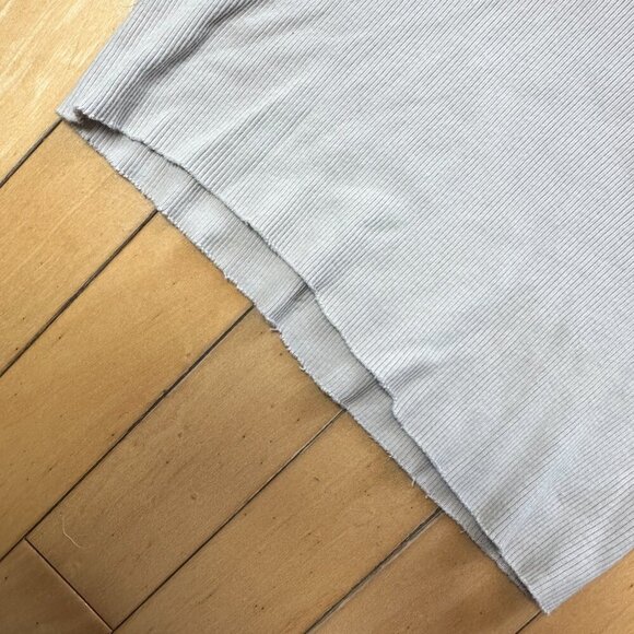 BRANDY MELVILLE Classic Tan Cream Cropped Ribbed Tank Top Shirt OS - Picture 6 of 6